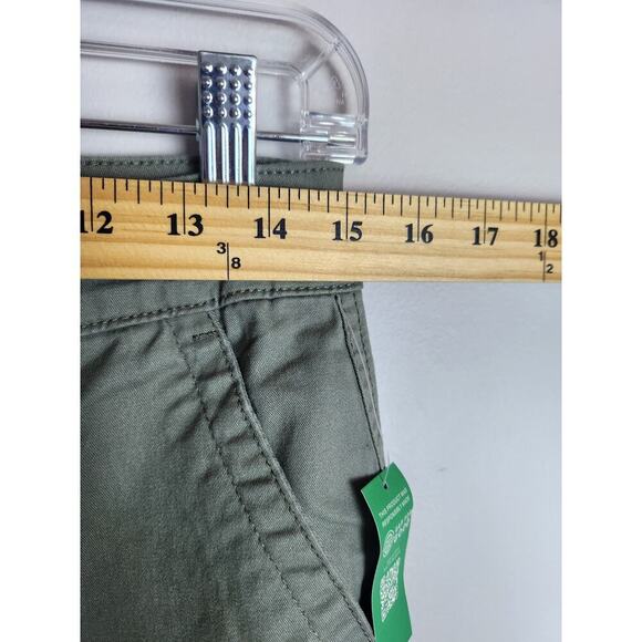 GAP Girlfriend Khaki Olive Green sz 8 womens Careerwear workwear uniform - Picture 9 of 11